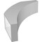 Ekena Millwork 6-in. W x 20-in. D x 26-in. H Thorton Architectural Grade PVC Knee Brace BRCP06X20X26THR - alternate 5